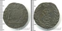 Монета 1762 – 1796 Екатерина II 1 деньга Медь 1767