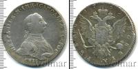 Монета 1762 – 1762 Петр III Федорович 1 рубль Серебро 1762