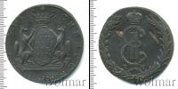 Монета 1762 – 1796 Екатерина II 10 копеек Медь 1776
