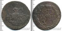 Монета 1762 – 1796 Екатерина II 2 копейки Медь 1766