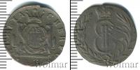 Монета 1762 – 1796 Екатерина II 1 деньга Медь 1776