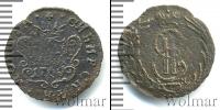 Монета 1762 – 1796 Екатерина II 1 полушка Медь 1769