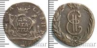Монета 1762 – 1796 Екатерина II 1 деньга Медь 1771