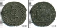 Монета 1762 – 1796 Екатерина II 1 деньга Медь 1779