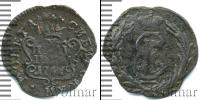 Монета 1762 – 1796 Екатерина II 1 полушка Медь 1767