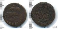 Монета 1741 – 1761 Елизавета Петровна 1 деньга Медь 1759