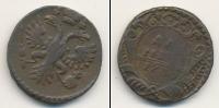 Монета 1730 – 1740 Анна Иоанновна 1 деньга Медь 1730