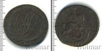 Монета 1741 – 1761 Елизавета Петровна 2 копейки Медь 1759