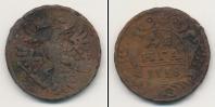 Монета 1730 – 1740 Анна Иоанновна 1 деньга Медь 1738