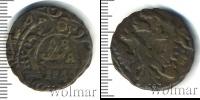Монета 1730 – 1740 Анна Иоанновна 1 деньга Медь 1740