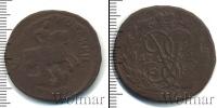Монета 1741 – 1761 Елизавета Петровна 2 копейки Медь 1760