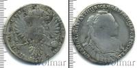 Монета 1730 – 1740 Анна Иоанновна 1 полтина Серебро 1737