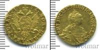 Монета 1741 – 1761 Елизавета Петровна 2 рубля Золото 1756