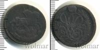 Монета 1741 – 1761 Елизавета Петровна 1 деньга Медь 1760