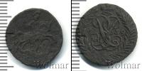 Монета 1741 – 1761 Елизавета Петровна 1 полушка Медь 1759