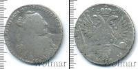 Монета 1730 – 1740 Анна Иоанновна 1 полтина Серебро 1737