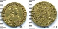 Монета 1741 – 1761 Елизавета Петровна 2 рубля Золото 1756