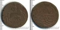 Монета 1741 – 1761 Елизавета Петровна 1 копейка Медь 1758