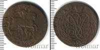 Монета 1741 – 1761 Елизавета Петровна 1 копейка Медь 1759