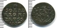 Монета 1741 – 1761 Елизавета Петровна 1 солид Серебро 1760