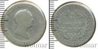 Монета 1825 – 1855 Николай I 1 злотый Серебро 1829