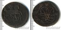 Монета 1741 – 1761 Елизавета Петровна 1 копейка Медь 1758