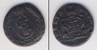 Монета 1762 – 1796 Екатерина II 1 деньга Медь 1773