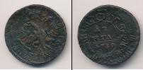 Монета 1730 – 1740 Анна Иоанновна 1 деньга Медь 1730