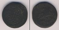Монета 1741 – 1761 Елизавета Петровна 1 копейка Медь 1760