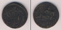 Монета 1741 – 1761 Елизавета Петровна 1 деньга Медь 1760