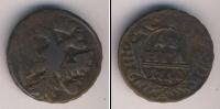 Монета 1730 – 1740 Анна Иоанновна 1 деньга Медь 1740