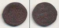 Монета 1741 – 1761 Елизавета Петровна 1 деньга Медь 1759