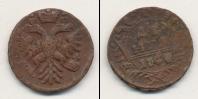 Монета 1730 – 1740 Анна Иоанновна 1 деньга Медь 1740