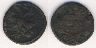 Монета 1730 – 1740 Анна Иоанновна 1 полушка Медь 1734
