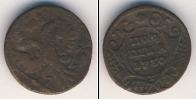Монета 1730 – 1740 Анна Иоанновна 1 полушка Медь 1730
