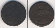 Монета 1741 – 1761 Елизавета Петровна 1 копейка Медь 1759