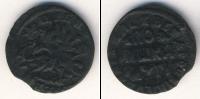 Монета 1689 – 1725 Петр I 1 полушка Медь 1713