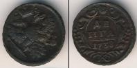 Монета 1730 – 1740 Анна Иоанновна 1 деньга Медь 1738