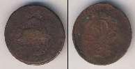 Монета 1741 – 1761 Елизавета Петровна 1 копейка Медь 1759