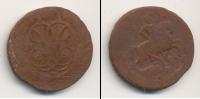 Монета 1741 – 1761 Елизавета Петровна 1 копейка Медь 1759
