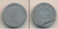 Монета 1825 – 1855 Николай I 1 злотый Серебро 1832