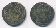 Монета 1741 – 1761 Елизавета Петровна 1 деньга Медь 1760