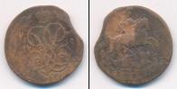 Монета 1741 – 1761 Елизавета Петровна 1 копейка Медь 1758