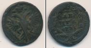 Монета 1730 – 1740 Анна Иоанновна 1 деньга Медь 1731