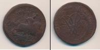Монета 1741 – 1761 Елизавета Петровна 2 копейки Медь 1759