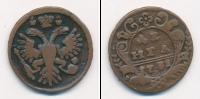 Монета 1730 – 1740 Анна Иоанновна 1 деньга Медь 1731