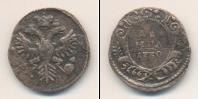 Монета 1730 – 1740 Анна Иоанновна 1 деньга Медь 1730