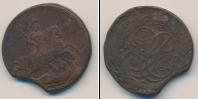 Монета 1741 – 1761 Елизавета Петровна 2 копейки Медь 1759