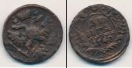 Монета 1730 – 1740 Анна Иоанновна 1 деньга Медь 1740