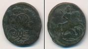 Монета 1741 – 1761 Елизавета Петровна 1 деньга Медь 1759